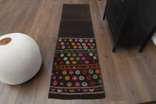 2x7 Farmhouse Turkish Kilim Runner - Thumbnail