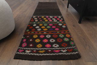 2x7 Farmhouse Turkish Kilim Runner - Thumbnail