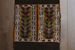 2x8 Brown Turkish Kilim Runner - Thumbnail