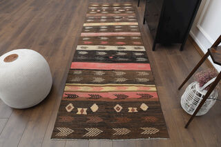 3x10 Kilim Runner Rug - Thumbnail