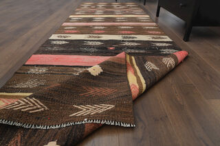 3x10 Kilim Runner Rug - Thumbnail