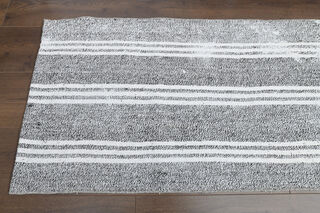 2x8 Gray Turkish Kilim Runner - Thumbnail