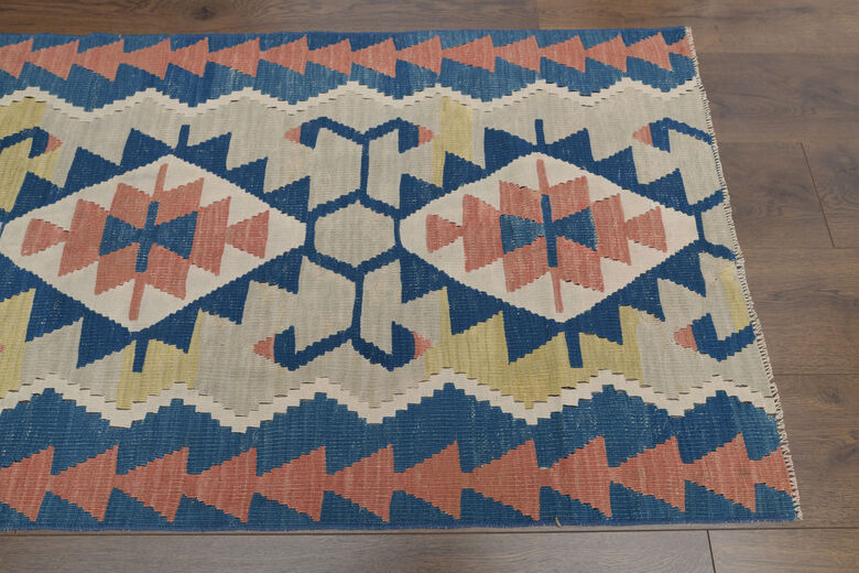 3x9 Aesthetic Handmade Runner Rug