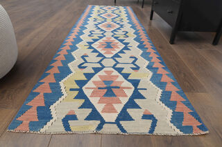 3x9 Aesthetic Handmade Runner Rug - Thumbnail