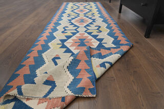 3x9 Aesthetic Handmade Runner Rug - Thumbnail