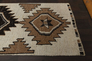 3x11 Bohemian Hand Knotted Runner Rug - Thumbnail