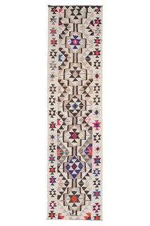 Unique Turkish Runner Rug - Thumbnail