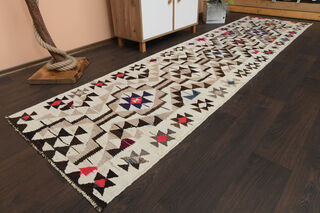 Unique Turkish Runner Rug - Thumbnail