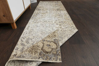 2x8 Neutral Wool Runner Rug - Thumbnail