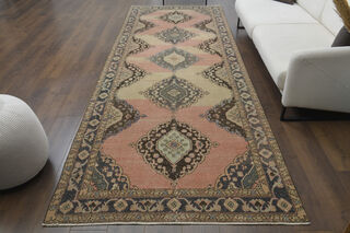 5x13 Ft Vintage Wide Runner Rug - Thumbnail