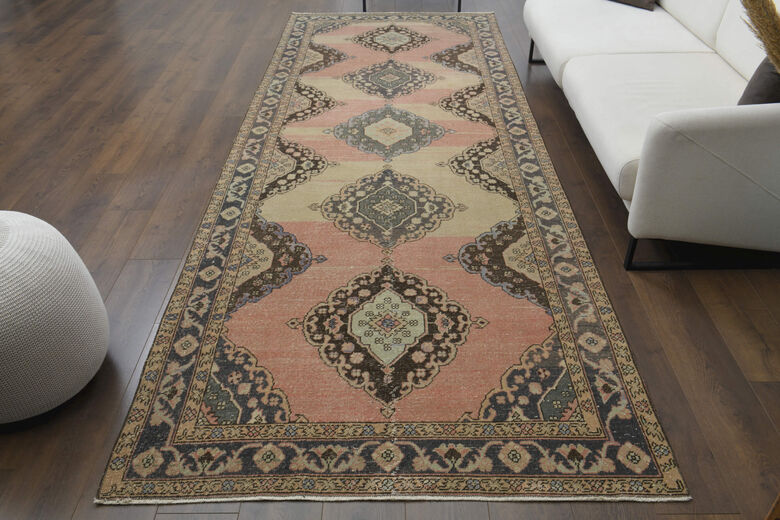 5x13 Ft Vintage Wide Runner Rug