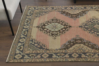 5x13 Ft Vintage Wide Runner Rug - Thumbnail