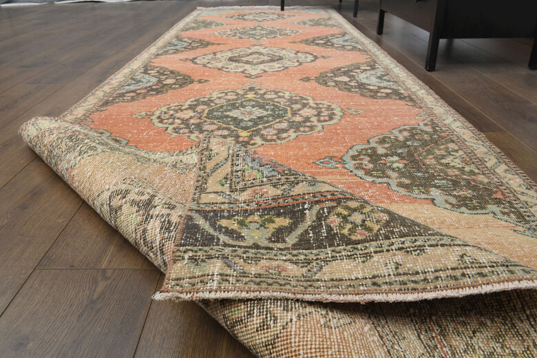 Oriental Wide Handmade Turkish Runner Rug