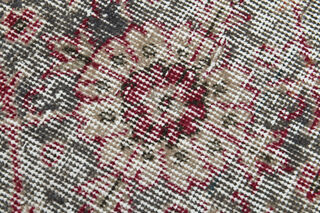 3x10 Floral Wool Turkish Runner Rug - Thumbnail