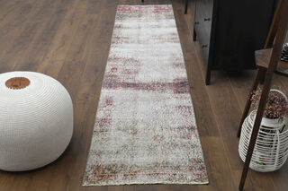 2x10 Distressed Turkish Runner Rug - Thumbnail