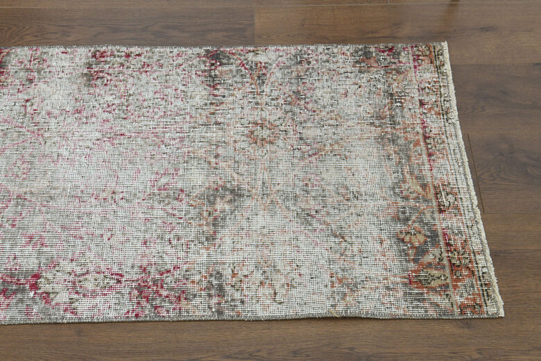 2x10 Distressed Turkish Runner Rug