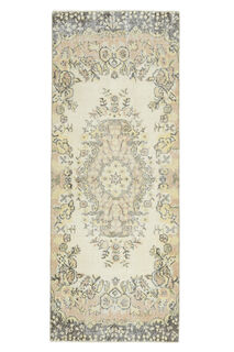 3x7 Floral Runner Rug - Thumbnail