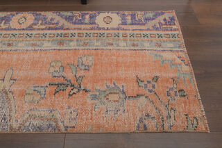 Turkish Vintage Runner Rug - Thumbnail