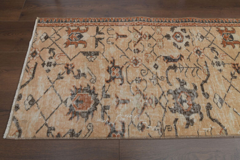 Turkish Vintage Runner Rug