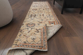 Turkish Vintage Runner Rug - Thumbnail