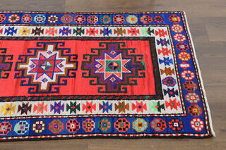 Colorful Vintage Turkish Runner - Thumbnail