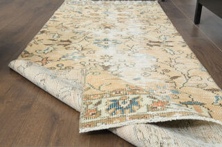 Turkish Vintage Runner Rug - Thumbnail