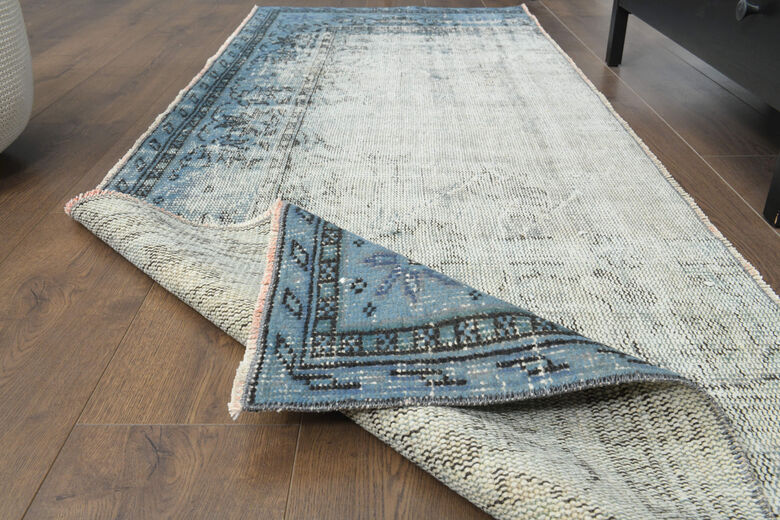 Blue Vintage Runner Rug