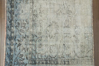 Blue Vintage Runner Rug - Thumbnail