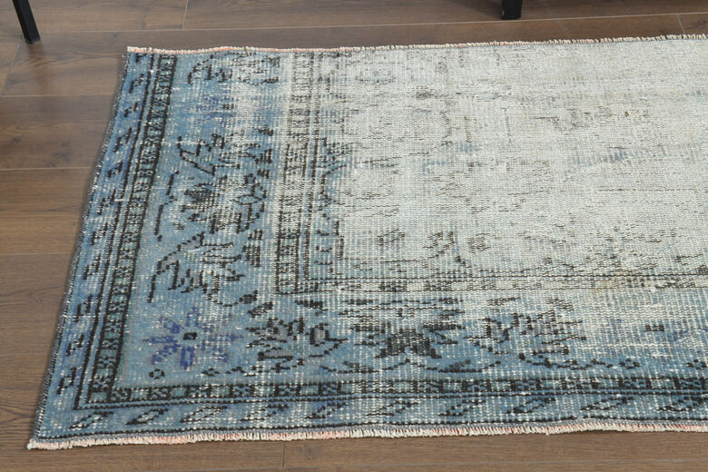 Blue Vintage Runner Rug