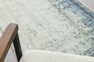 Blue Vintage Runner Rug - Thumbnail