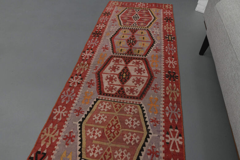 Tribal Turkish Runner Rug