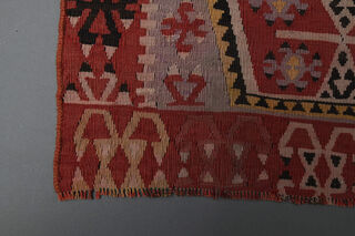 Tribal Turkish Runner Rug - Thumbnail