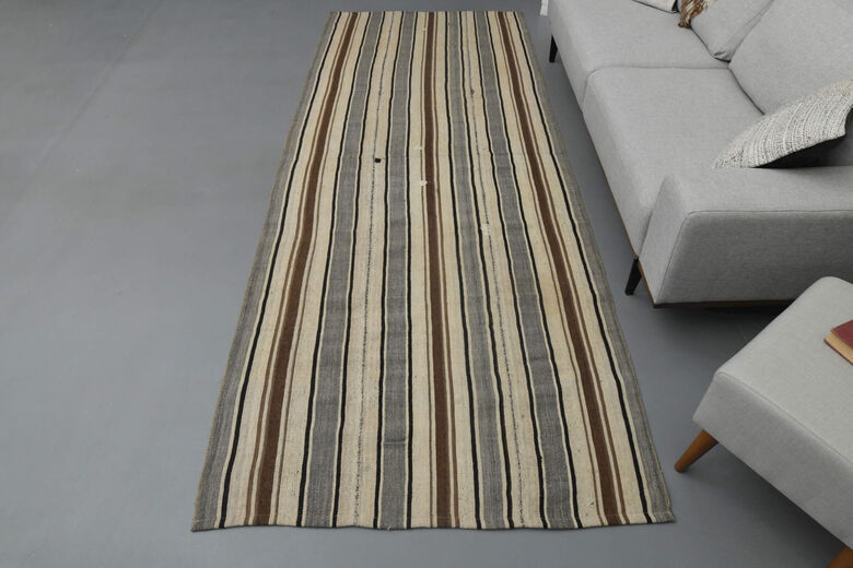 Vintage Striped Runner Rug