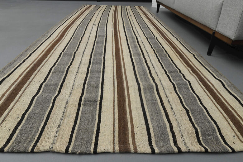 Vintage Striped Runner Rug