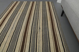 Vintage Striped Runner Rug - Thumbnail