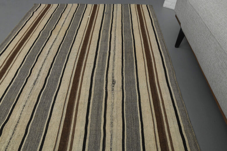 Vintage Striped Runner Rug