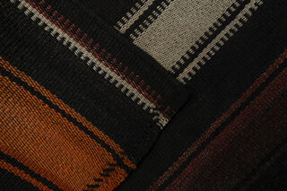 Striped Turkish Kilim Runner - Thumbnail