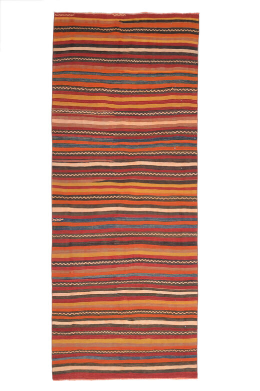 Striped Kilim Runner Rug