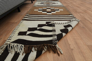 Geometric Unique Runner Rug - Thumbnail