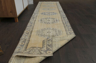 Vintage Turkish Runner Rug - Thumbnail