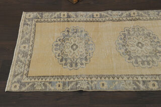 Vintage Turkish Runner Rug - Thumbnail