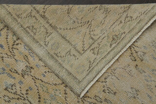 Distressed Oushak Runner Rug - Thumbnail