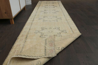 Vintage Turkish Runner Rug - Thumbnail