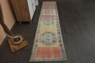 Unique Turkish Runner Rug - Thumbnail