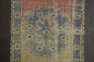 Unique Turkish Runner Rug - Thumbnail