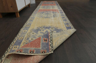 Unique Turkish Runner Rug - Thumbnail