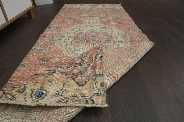 Orange Oriental Turkish Runner 