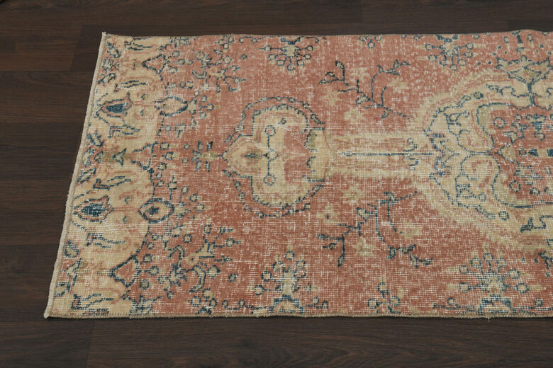 Orange Oriental Turkish Runner 