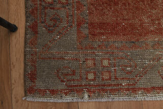 Coral Turkish Anatolian Runner Rug - Thumbnail