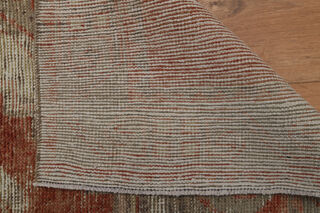 Coral Turkish Anatolian Runner Rug - Thumbnail